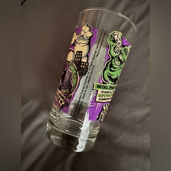 Ghostbusters Frozen Empire Universal Studios Halloween Horror Nights 2024 Glass - Picture 5 of 8